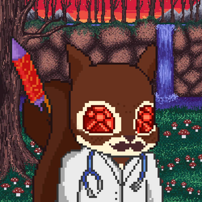 Pixel Squirrels #1670